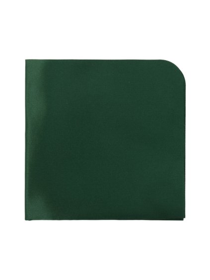 Tmavě zelený kapesníček do saka
