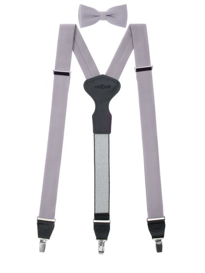 Šedá pánská sada – černý střed