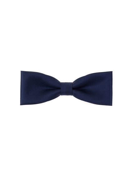 Tmavě modrý bavlněný pánský motýlek