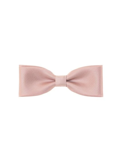 Světle pudrový matnější pánský motýlek (10 cm)