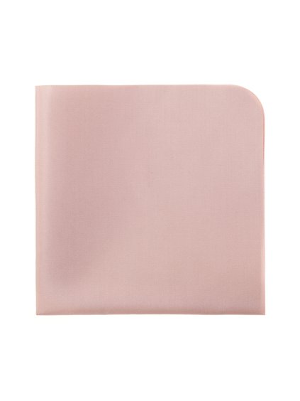 Pudrový matnější kapesníček do saka