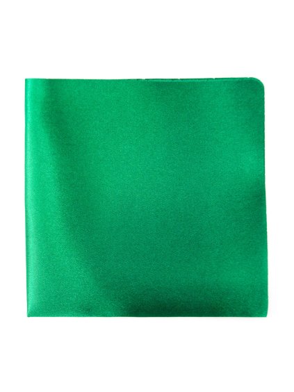 Smaragdový jednobarevný kapesníček