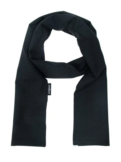 Tmavě modrá jednobarevná pánská šála