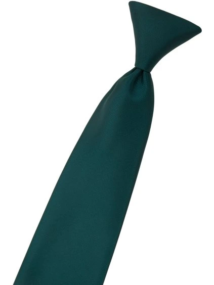 Tmavě zelená matná dětská kravata
