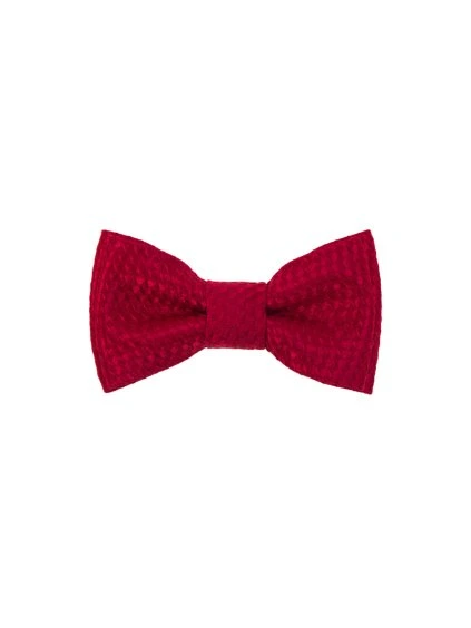 Sytě červený MINI dětský motýlek