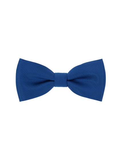 Královsky modrý pánský motýlek + kapesníček do saka