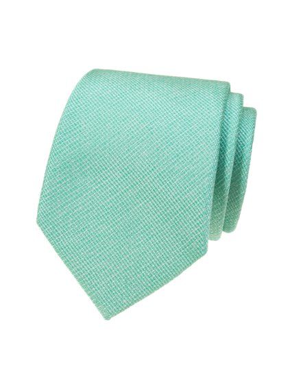 Mátová matnější luxusní pánská kravata
