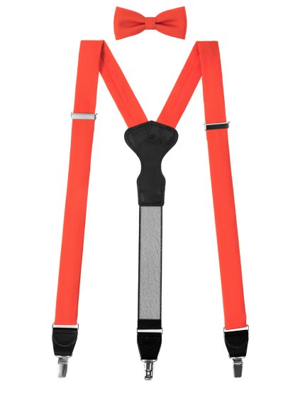 Oranžová pánská sada – černý střed