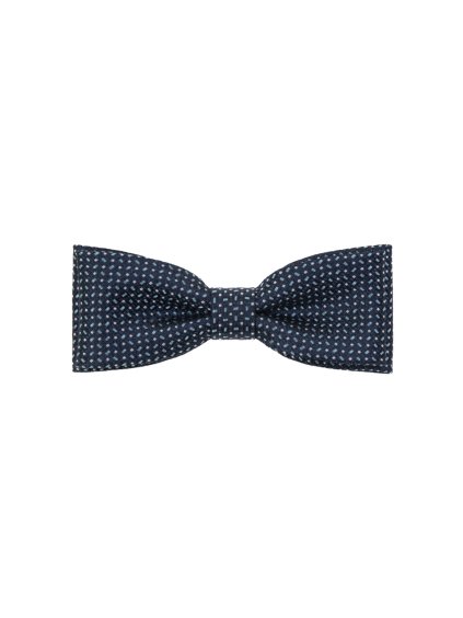 Modrý pánský motýlek se vzorkem (Junior)