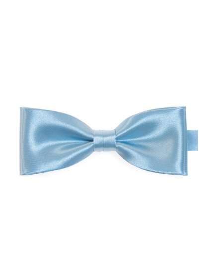 Světle modrý předvázaný pánský motýlek