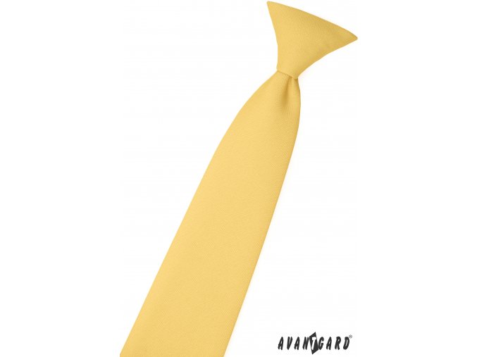 Žlutá chlapecká kravata