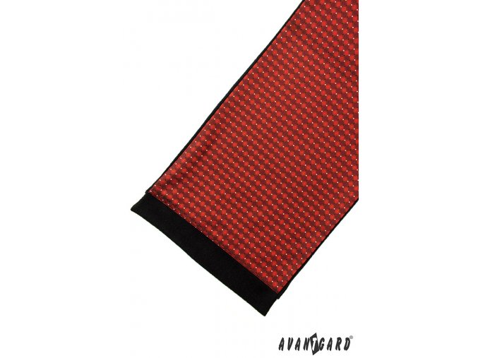 Pánská šála 954-13076 Červená (Barva Červená, Velikost 0, Materiál 100% polyester)
