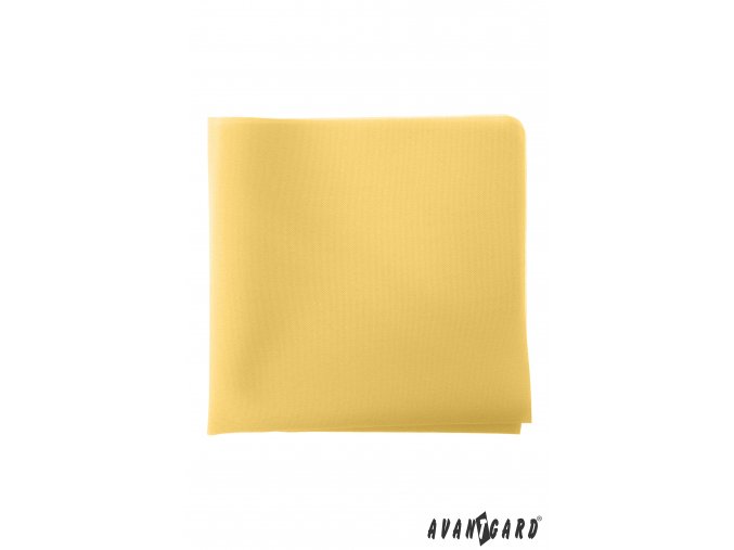 Sytě žlutý jednobarevný kapesníček
