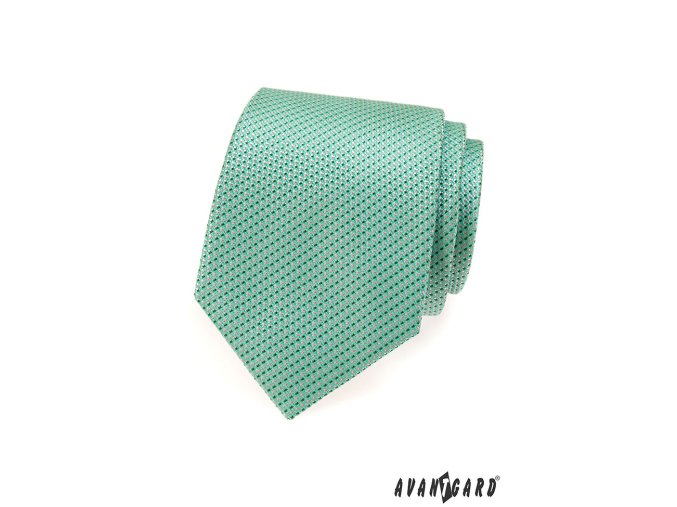 Mátová kravata s růžovým vzorem
