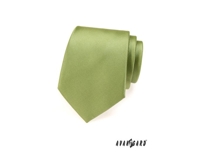 Zelená luxusní kravata_