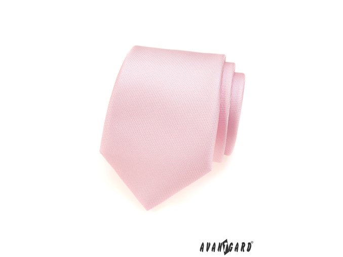 Velmi světle růžová luxusní kravata