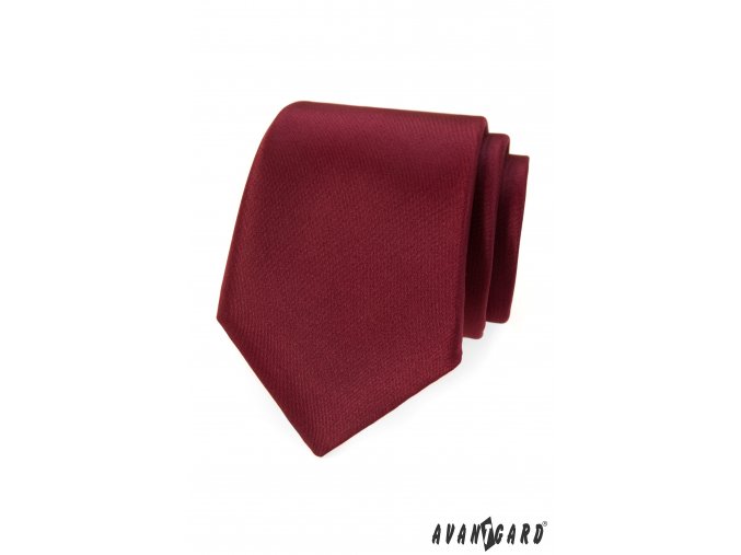 Bordó matná luxusní kravata