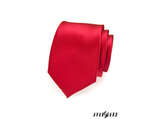 Kravata AVANTGARD LUX 561-14404 Červená (Barva Červená, Velikost šířka 7 cm, Materiál 100% polyester)
