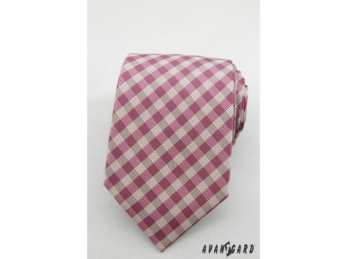 Kravata AVANTGARD LUX 561-9717 Fialová (Barva Fialová, Velikost šířka 7 cm, Materiál 100% polyester)