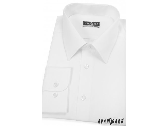 Pánská košile AVANTGARD dl. ruk. 511-1 Bílá