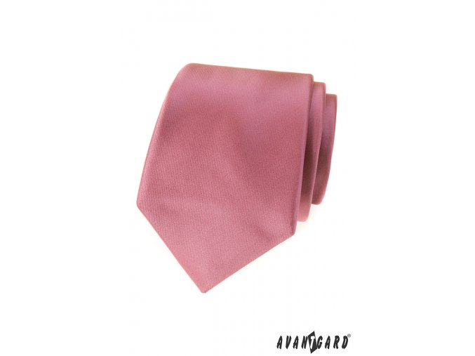Starorůžová luxusní pánská kravata