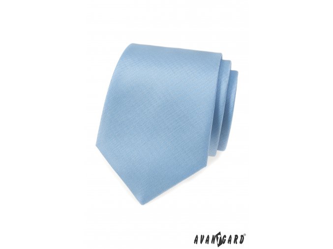 Velmi světle modrá pánská kravata