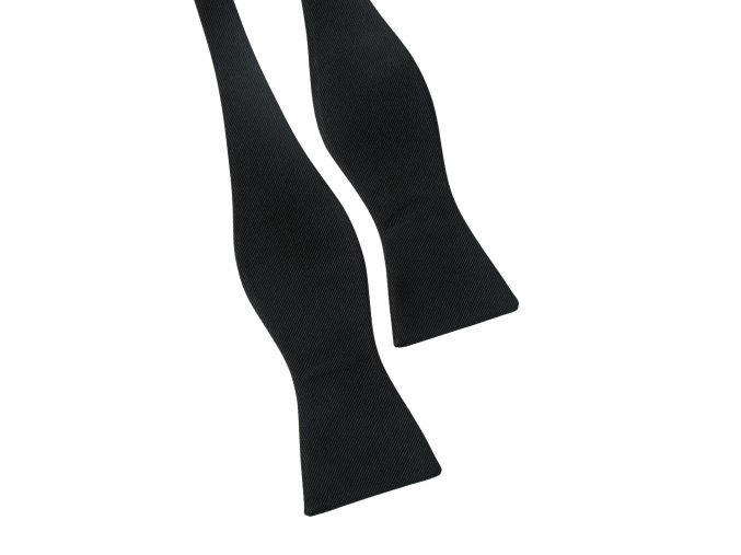 Vázací motýlek hedvábný 586-2323 Černá (Velikost 40)