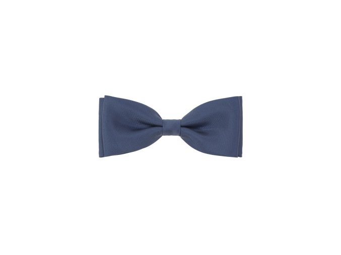 Sytě modrý matný pánský motýlek