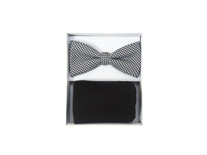 Set motýlek a ponožky 779-51055 Černá (Velikost 39/42)