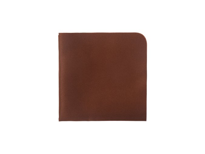 Hnědý matnější kapesníček do saka