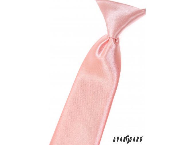 Růžová chlapecká kravata