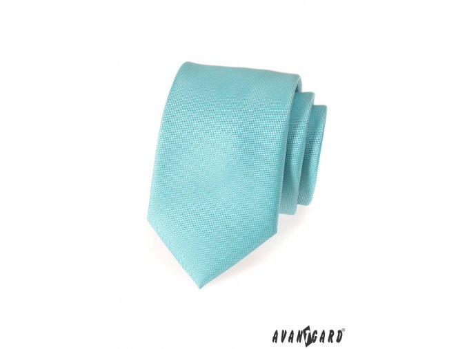 Tyrkysová luxusní kravata_