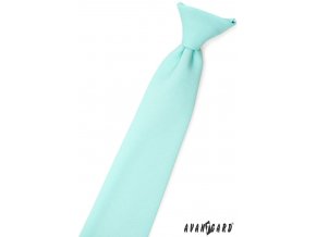 Zářivě mátová chlapecká kravata
