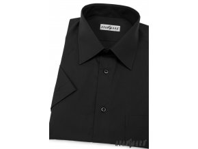 Pánská černá košile KLASIK 351-23