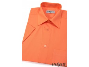 Pánská oranžová košile KLASIK 351-10