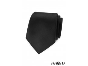 Černá matná kravata