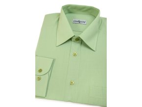 Pánská košile KLASIK 451-8 Zelená (Velikost 38/182)