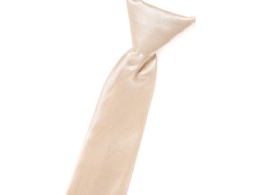 Ivory chlapecká jednobarevná kravata