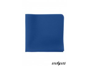 Sytě modrý luxusní kapesníček