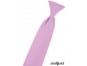 Lila dětská kravata na gumičku