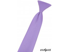 Lila dětská kravata