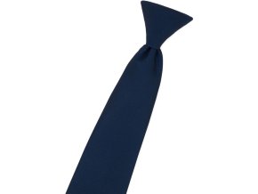 Tmavě modrá dětská kravata na gumičku
