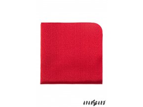 Červený luxusní pánský kapesníček do saka