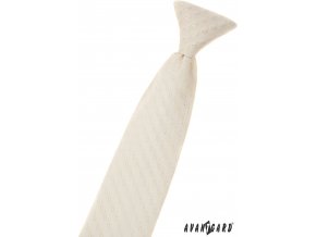 Ivory dětská kravata na gumičku se vzorem (44 cm)