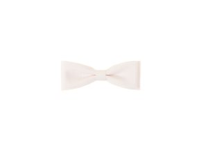 Smetanový bavlněný pánský motýlek (10 cm)