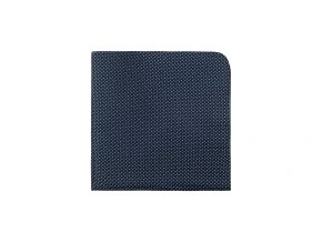 Tmavě modrý luxusní kapesníček do saka