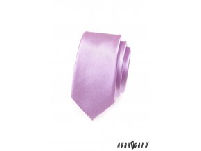 Světle fialová SLIM kravata
