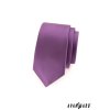 Fialová SLIM jednobarevná kravata