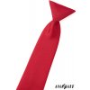 Červená matná chlapecká kravata