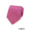 Růžová luxusní žíhaná kravata